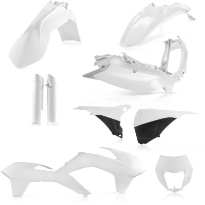 ACERBIS plastový full kit KTM EXC/EXCF 14/15 bílá