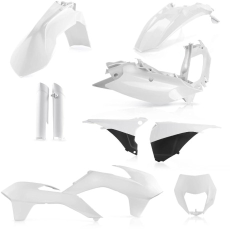 ACERBIS plastový full kit KTM EXC/EXCF 14/15 bílá