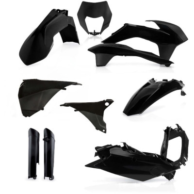 ACERBIS  plastový full kit KTM EXC/EXCF 14/15 černá