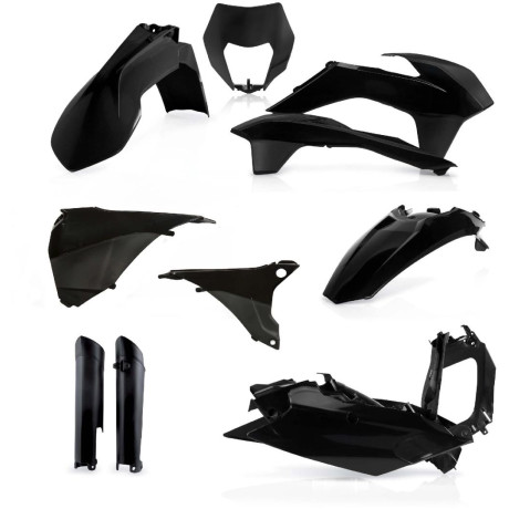 ACERBIS  plastový full kit KTM EXC/EXCF 14/15 černá