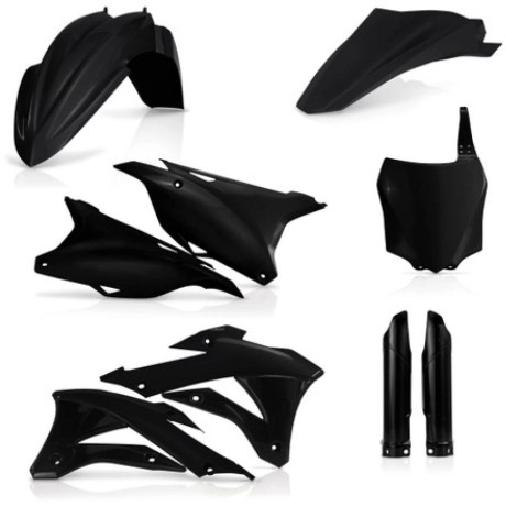 Acerbis plastový full kit KX85 14/21, KX100 14/21 černá