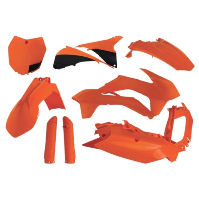 ACERBIS plastový full kit KTM SX 125/144/150/SXF 15,SX 250 15/16 oranž