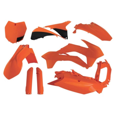 ACERBIS plastový full kit KTM SX 125/144/150/SXF 15,SX 250 15/16 oranž