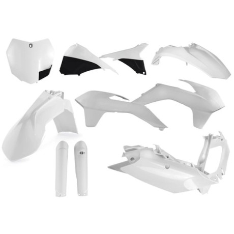ACERBIS plastový full kit KTM SX 125/144/150/SXF 15,SX 250 15/16 bílá