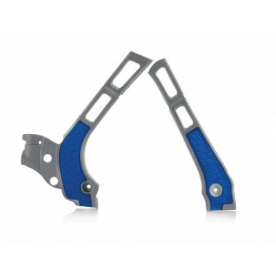 kryt(chránič) rámu YZ/125/250 06/24, WR 125/250 06/21 šedá/modrá