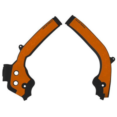 kryt(chránič) rámu KTM / HUSQVARNA černá/oranž