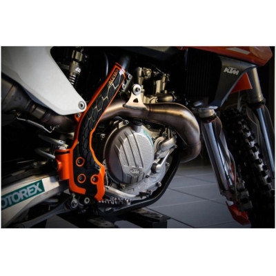 Kryt rámu Acerbis pro KTM, HUSQVARNA černá/oranž černá/oranž