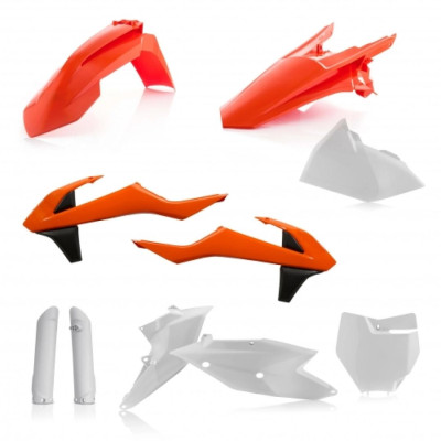 ACERBIS plastový full kit KTM SX/SXF/16-18 kromě SX250/16 replica 18