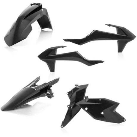 ACERBIS plastový kit KTM SX/SXF 16-18 kromě SX250/16 černá