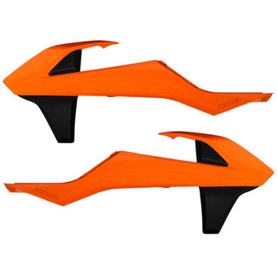 ACERBIS spoilery KTM SX/SXF/EXC/EXC-F kromě SX250/16 oranž 2016/černá