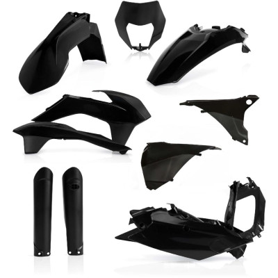 ACERBIS plastový full kit KTM EXC/EXCF 2016 černá