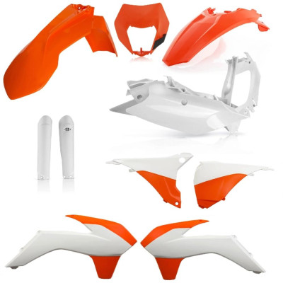 ACERBIS plastový full kit KTM EXC/EXCF 2016 oranž 2016