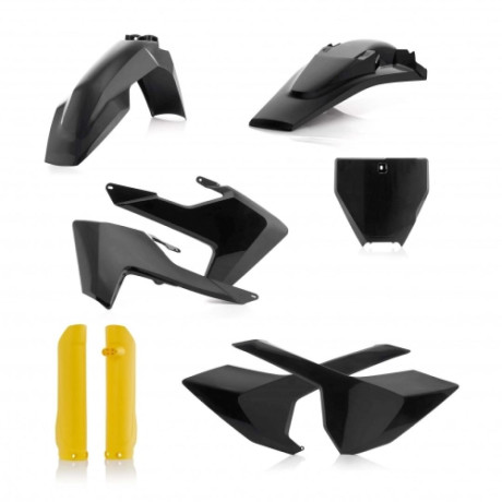 Acerbis plastový full kit HQTC125 16/18,250 17/18,FC250/350/450 16/18 černá/žlutá