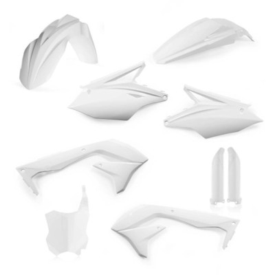 Acerbis plastový full kit KXF 450 16/17 bílá