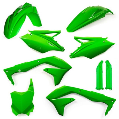 Acerbis plastový full kit KXF 450 16/17 zelená