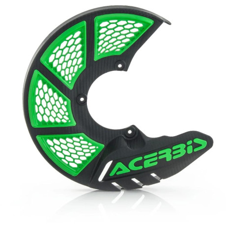 ACERBIS kryt předního kotouče maximální průměr 280 mm černá/zelená