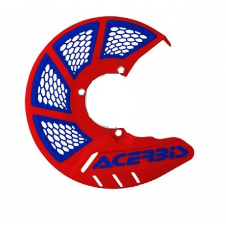 ACERBIS kryt předního kotouče maximální průměr 280 mm červená/modrá