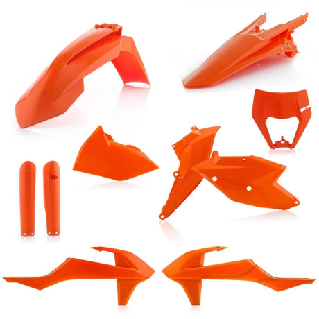 ACERBIS plastový full kit KTM EXC/EXC-F 17/19 oranž 2016