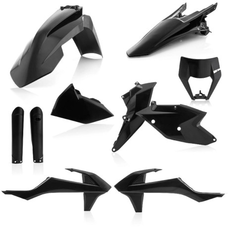 ACERBIS plastový full kit KTM EXC/EXC-F 17/19 černá