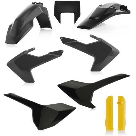 Acerbis plastový plastový full kit HQ TE/FE 17/19 černá/žlutá