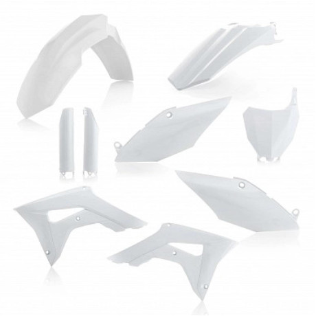 Acerbis plastový full kit  CRF 450R17/18, CRF 250R 18 bílá