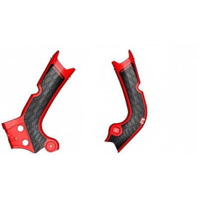 kryt(chránič) rámu CRF450 17/18,CRF250 18/19,RX 19 červená