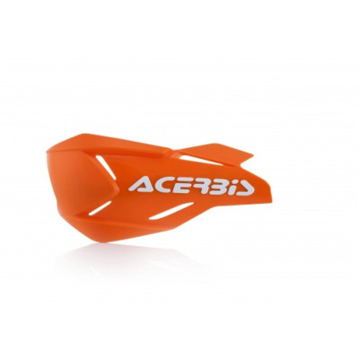 ACERBIS náhradní plasty k chráničům páček X-FACTORY bez montážního kitu oranž/bílá