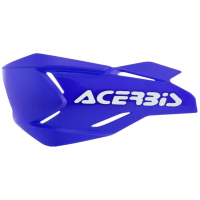 ACERBIS náhradní plasty k chráničům páček X-FACTORY bez montážního kitu modrá/bílá