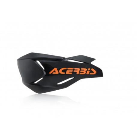 ACERBIS náhradní plasty k chráničům páček X-FACTORY bez montážního kitu černá/oranž