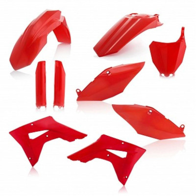 Acerbis plastový full kit CRF 450 RX 17/18 červená