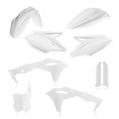 Acerbis plastový full kit KXF 250 18/20 bílá