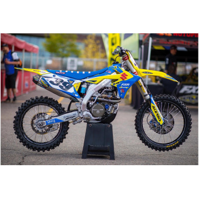 Plastový kit Acerbis pro   RMZ 450 18/24,RMZ250 19/24 světlá modrá světlá modrá