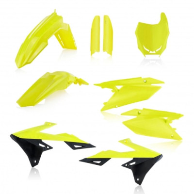 Acerbis plastový full kit RMZ 450 18/24,RMZ250 19/24 fluo žlutá