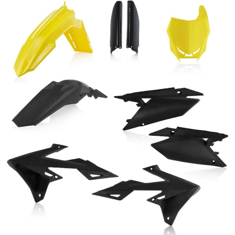 Acerbis plastový full kit RMZ 450 18/24,RMZ250 19/24 žlutá/černá