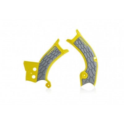 kryt(chránič) rámu RMZ 250 19/24, RMZ 450 18/24 žlutá/šedá