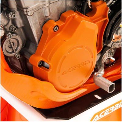 Kryt víka spojky, zapalování a vodní pumpy ACERBIS pro KTM, HUSQVARNA, GAS GAS černá černá
