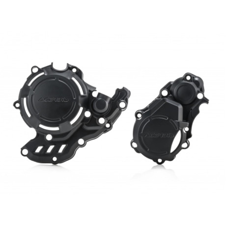sada kryt víčka spojky a zapalování KTM EXCF250/350 17-22, HQ FE250/350 17-22,GAS černá