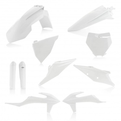 ACERBIS plastový full kit SX/SXF 19/22 bílá