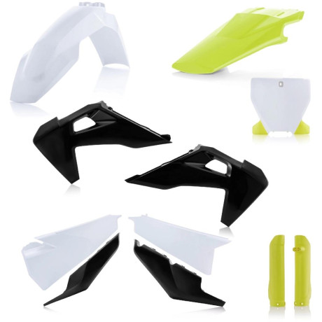 ACERBIS plastový full kit TC/FC 19/22 bílá/černá