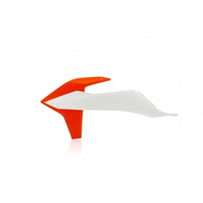Spoilery Acerbis pro KTM SX/SXF 19/22, EXC/EXCF 20/23 bílá/ oranž bílá/oranž