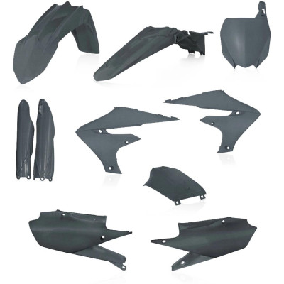 ACERBIS full kit YZF250 19/23,YZF450 18/22,YZ250FX/450FX šedá metallic