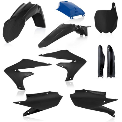 ACERBIS plastový full kit YZF250 19/23,YZF450 18/22,YZ250FX/450FX černá/modrá
