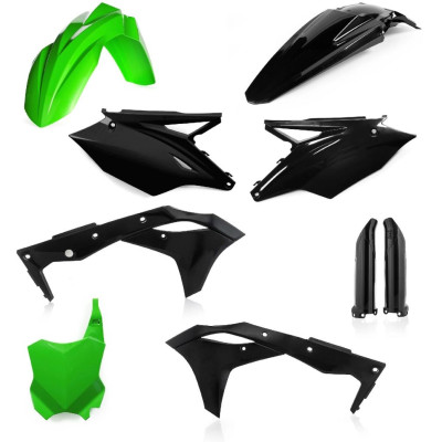 ACERBIS plastový full kit KXF 250 19-20 černá/zelená