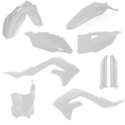 Acerbis plastový full kit KXF450/19/23 , KXF250/21/24 bílá