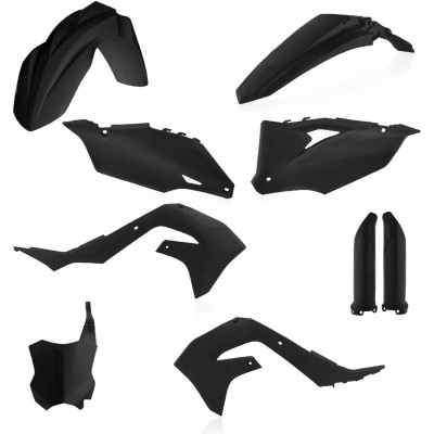 Acerbis plastový full kit KXF450/19/23 , KXF250/21/24 černá metallic