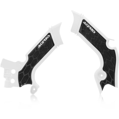 ACERBIS kryt(chránič) rámu KXF 450 19/23,KXF 250 21/24 bílá/černá
