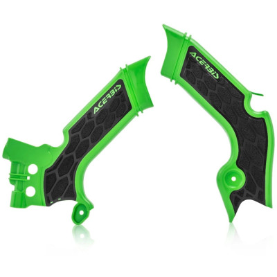 ACERBIS kryt(chránič) rámu KXF 450 19/23,KXF 250 21/24 černá/zelená