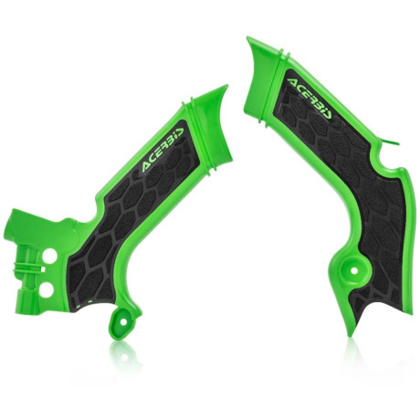 ACERBIS kryt(chránič) rámu KXF 450 19/23,KXF 250 21/24 černá/zelená