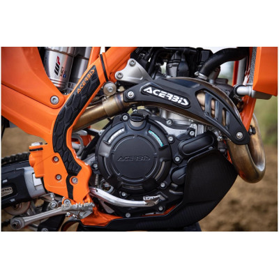 Kryt rámu Acerbis pro KTM EXC 20-23, EXCF 20-23 oranž/černá oranž/černá