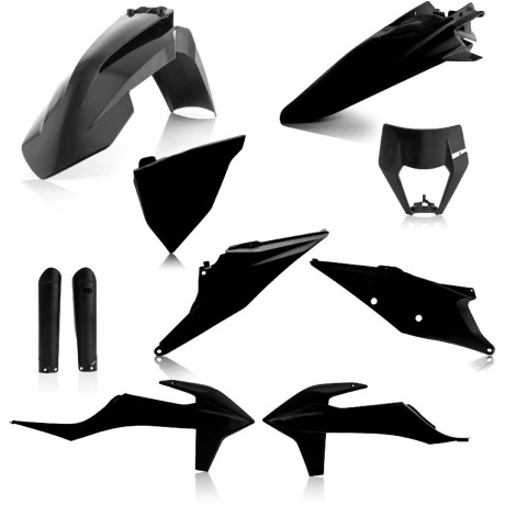 ACERBIS plastový full kit KTM EXC/EXCF 20/23 černá